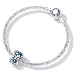 S925 Sterling Silver Sun Moon Sandglas Perlen DIY Armband Halskette Accessoires – Bild 6