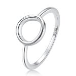 S925 Sterling Silber Schlichter Ring Damen Ring