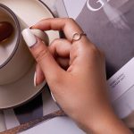 S925 Sterling Silber Schlichter Ring Damen Ring – Bild 6