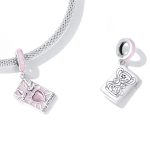 S925 Sterling Silber Tarot Liebhaber Anhänger DIY Armband Halskette Accessoires – Bild 5