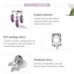 S925 Sterling Silver Tree of Life Dream Catcher Perlen DIY Armband Halskette Accessoires – Bild 4