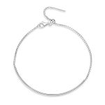 S925 Sterling Silber Basic Kettenarmband Frauen Schmuck Schmuck