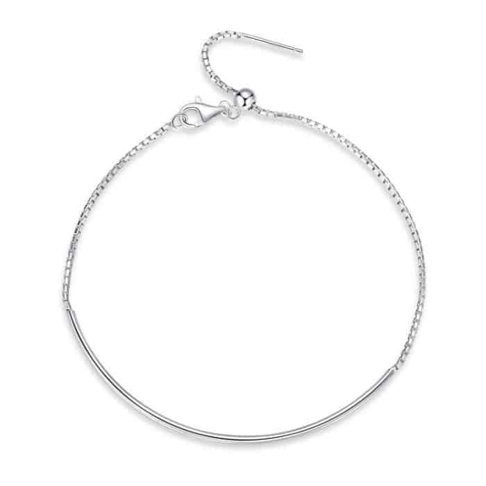 EDA0029267.jpg S925 Sterling Silber Basic Kettenarmband Frauen Schmuck Schmuck – Bild 1