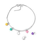 S925 Sterling Silber Basic Kettenarmband Frauen Schmuck Schmuck – Bild 4