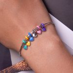 S925 Sterling Silber Herz Anhänger DIY Armband Halskette Zubehör – Bild 5