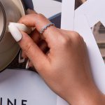 S925 Sterling Silber Turquoise Twist Women Open Ring – Bild 6