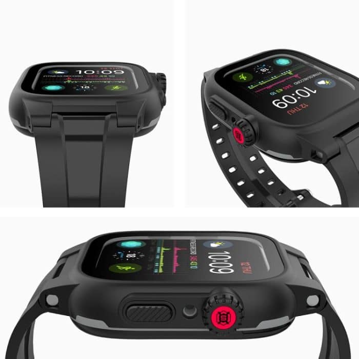 RedPepper TPU + PC + Silikon wasserdichtes Uhrengehäuse, For Apple Watch Series 9 / 8 / 7 41mm, For Apple Watch Series 9 / 8 / 7 45mm – Bild 5