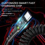 3A Typ-C/USB-C Federladedatenkabel – Bild 6