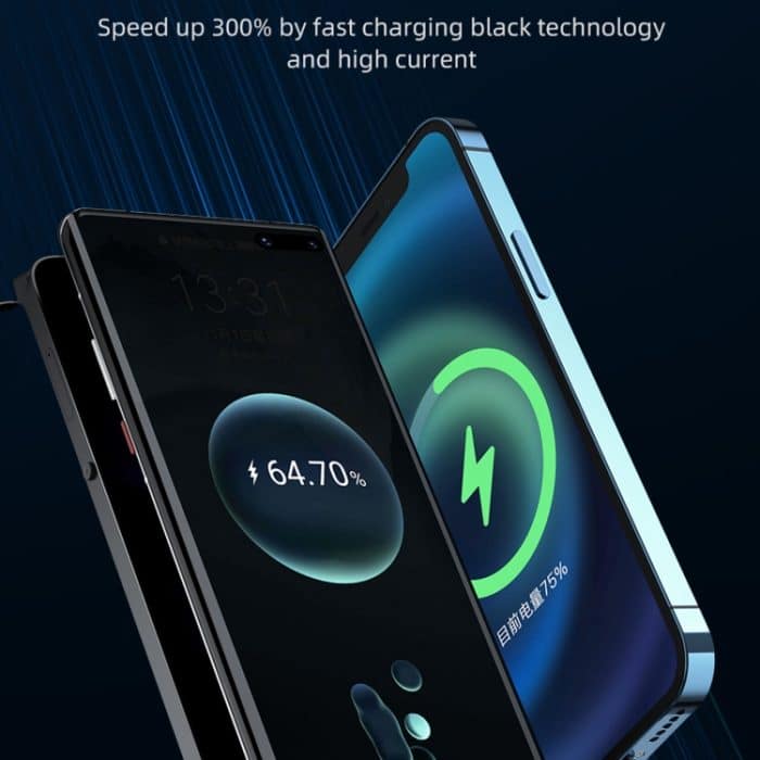 awei CL-972 Typ-C / USB-C + 8 Pin + Micro USB 3 In 1 Schnellladedatenkabel, Länge: 1,2 m – Bild 3