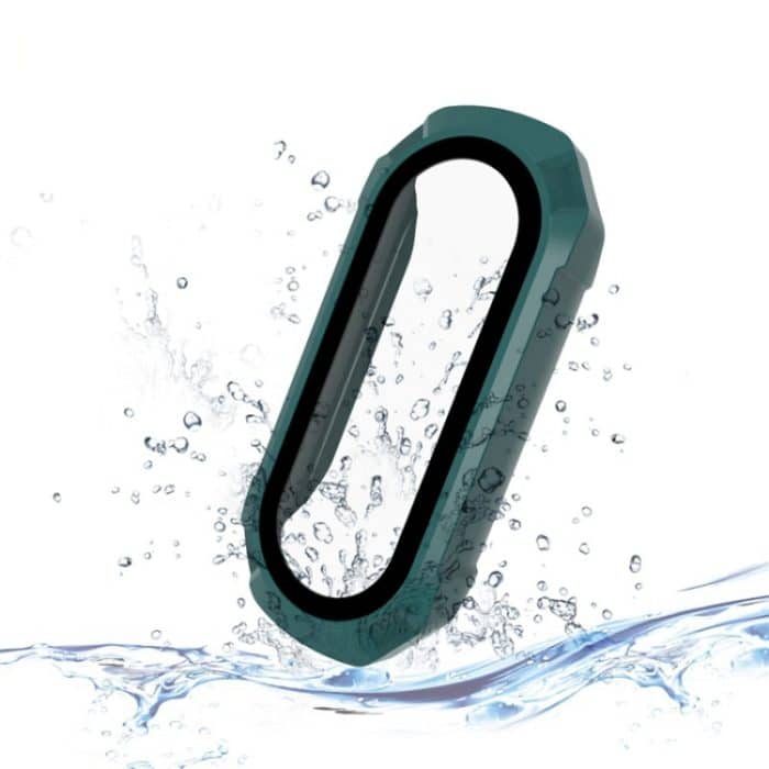PC + Uhrengehäuse aus gehärtetem Glas, For Xiaomi Mi Band 6 / 5 / 4 / 3 – Bild 3
