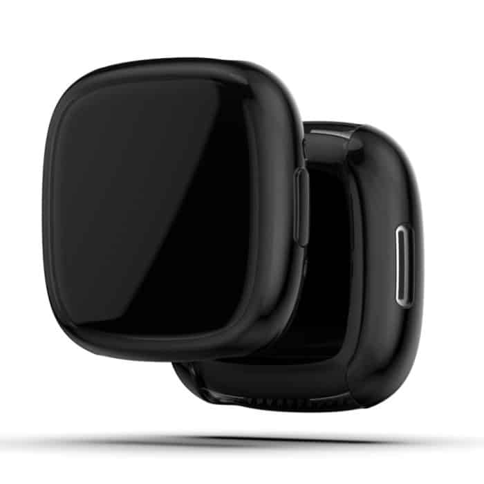 Vollständige TPU-Galvanik-Uhrenschutzhülle, For Fitbit Versa 4 – Bild 1