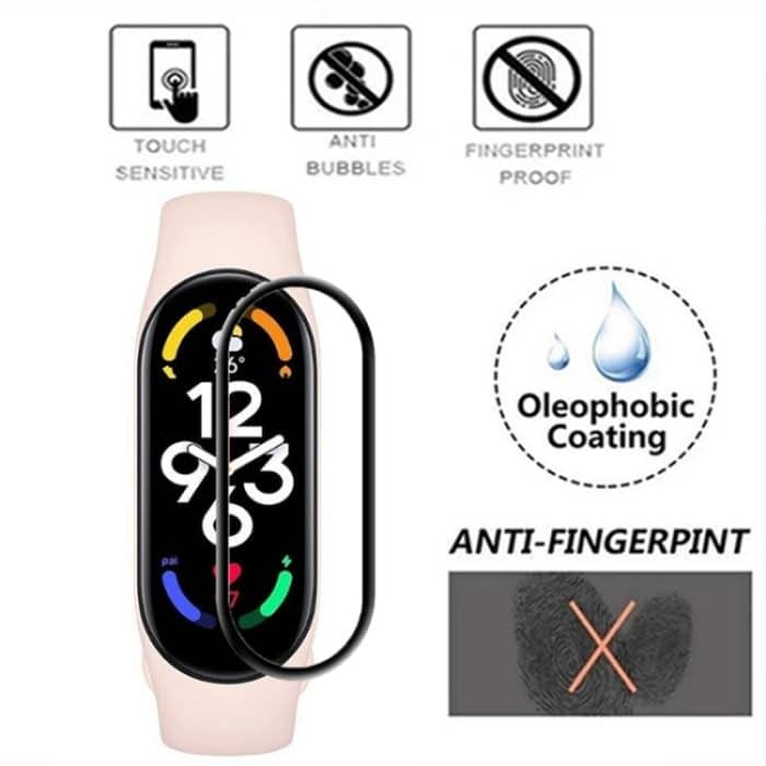 Für Xiaomi Mi Band 7 / 7 NFC 3D Composite Hot Bending Displayschutzfolie, 1 PC, 5 PCS – Bild 3