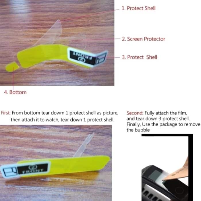 Für Xiaomi Mi Band 7 / 7 NFC HD kratzfester Vollbild-TPU-Weichfilm, 1 PC, 5 PCS – Bild 7