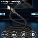 5A Beauty Tattoo USB-Ladekabel, Kabellänge: 1 m – Bild 2