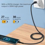 5A Beauty Tattoo USB-Ladekabel, Kabellänge: 1 m – Bild 3