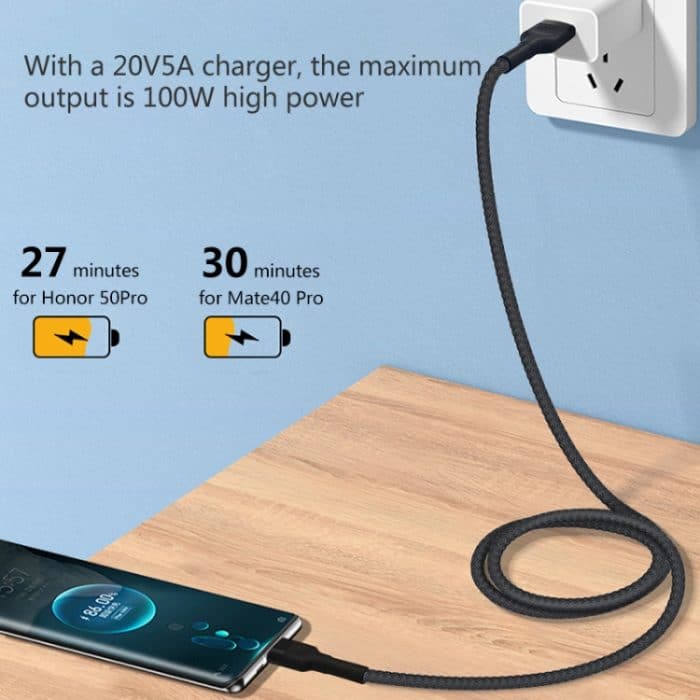 5A Beauty Tattoo USB-Ladekabel, Kabellänge: 1 m – Bild 3