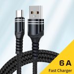6A gewebtes USB-Ladekabel, Kabellänge: 1 m – Bild 7