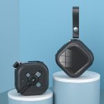 3 in 1 USB auf 8Pin + Micro USB + USB-C / Typ-C Teleskop-Ladekabel mit Handyhalter