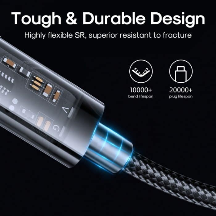 JOYROOM S-UC027A12 USB-A auf USB-C/Typ-C 3A Sync-Datenkabel – Bild 7