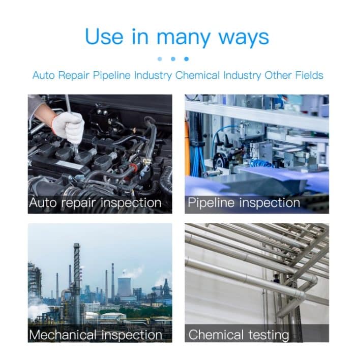 5,5-mm-Kamera 2,4-Zoll-HD-Hand-Industrieendoskop mit LCD-Bildschirm, 5.5mm Length:2m, 5.5mm Length:5m, 5.5mm Length:10m – Bild 5