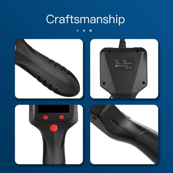 8-mm-Kamera 2,4-Zoll-HD-Hand-Industrieendoskop mit LCD-Bildschirm, 8mm Length: 2m, 8mm Length:5m, 8mm Length: 10m – Bild 6