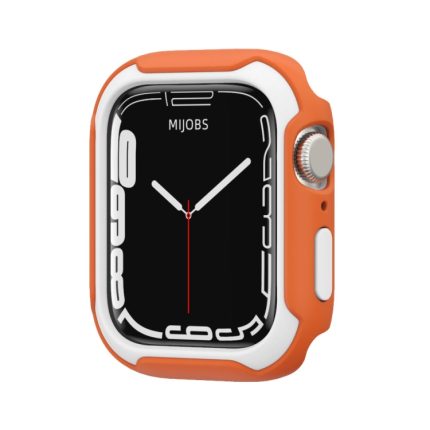 Abnehmbares zweifarbiges Uhrengehäuse für die Apple Watch-Serie, 7 41mm / 6&SE&5&4 40mm, 7 45mm / 6&SE&5&4 44mm