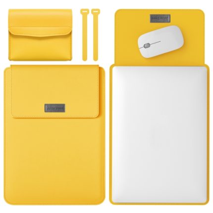 4-in-1 leichte und tragbare Computertasche aus Leder, 11/12 inches, 13/14 inches, 15.4/15.6/16.1 inches