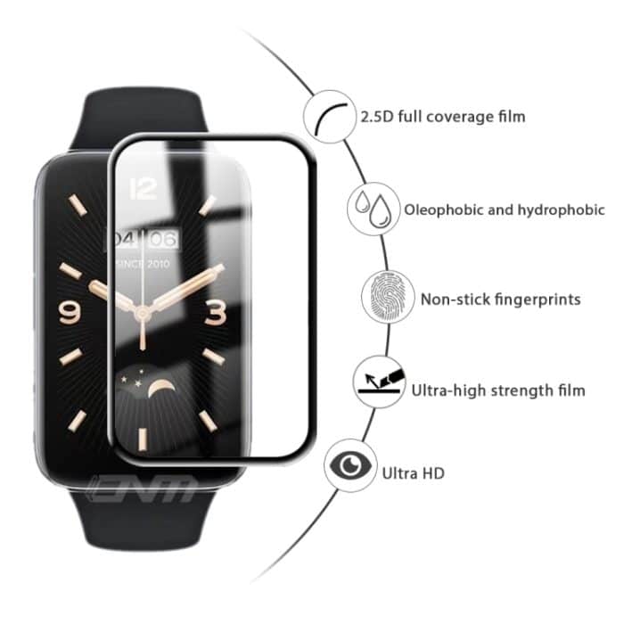 Für Xiaomi Mi Band 7 Pro 3D Composite Hot Bending Displayschutzfolie, 1 PC, 5 PCS – Bild 2