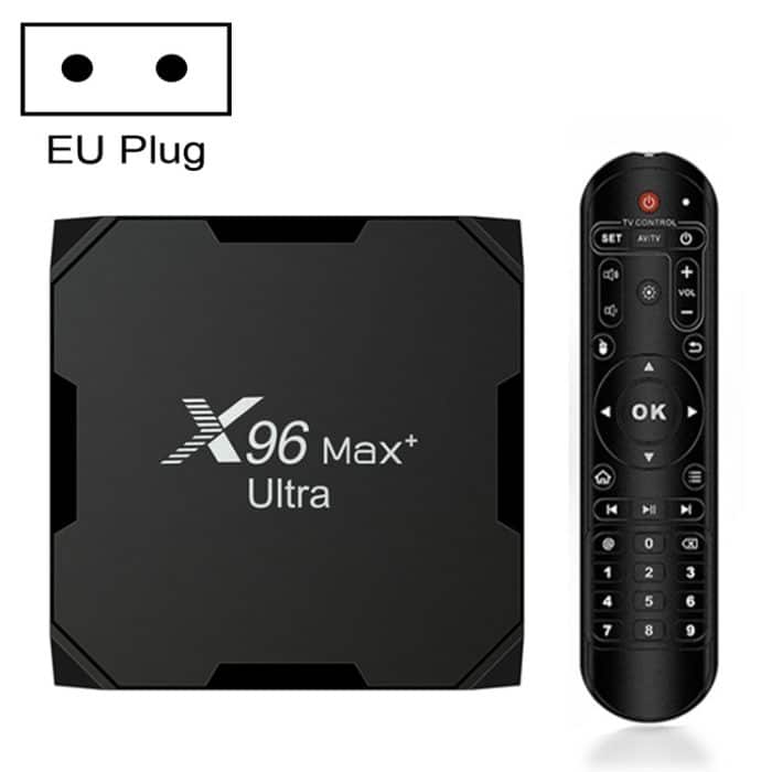 H96 Max+ Ultra 4GB+32GB Amlogic S905X4 8K Smart TV BOX Android 11.0 Media Player, 4GB+32GB, UK Plug, 4GB+32GB, US Plug, 4GB+32GB, EU Plug, 4GB+32GB, AU Plug – Bild 1