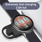 T09-S Tragbares kabelloses Dual-USB-Smartwatch-Ladegerät für die Samsung Watch-Serie, For Samsung Watch Series – Bild 3