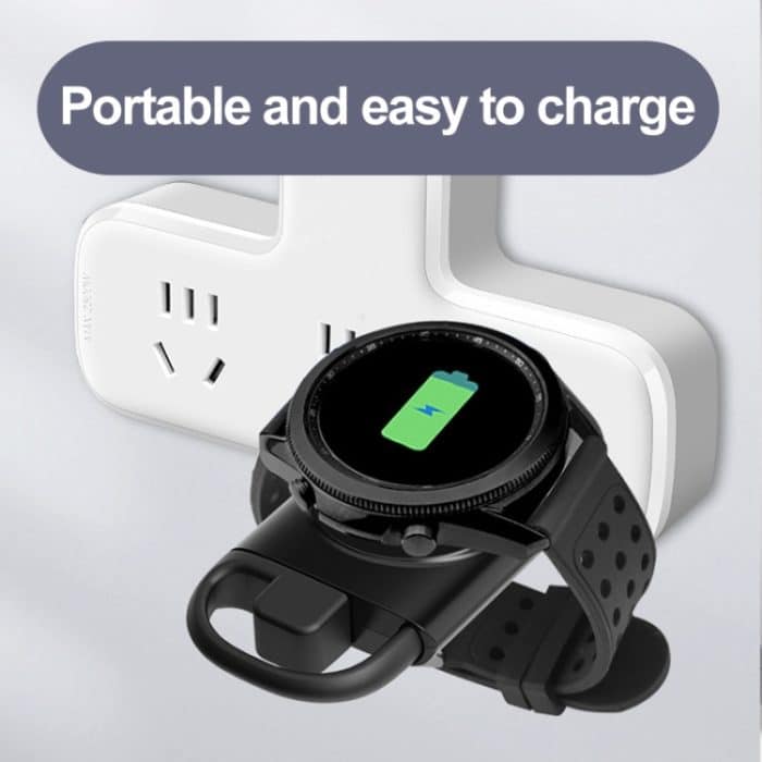 T09-S Tragbares kabelloses Dual-USB-Smartwatch-Ladegerät für die Samsung Watch-Serie, For Samsung Watch Series – Bild 5