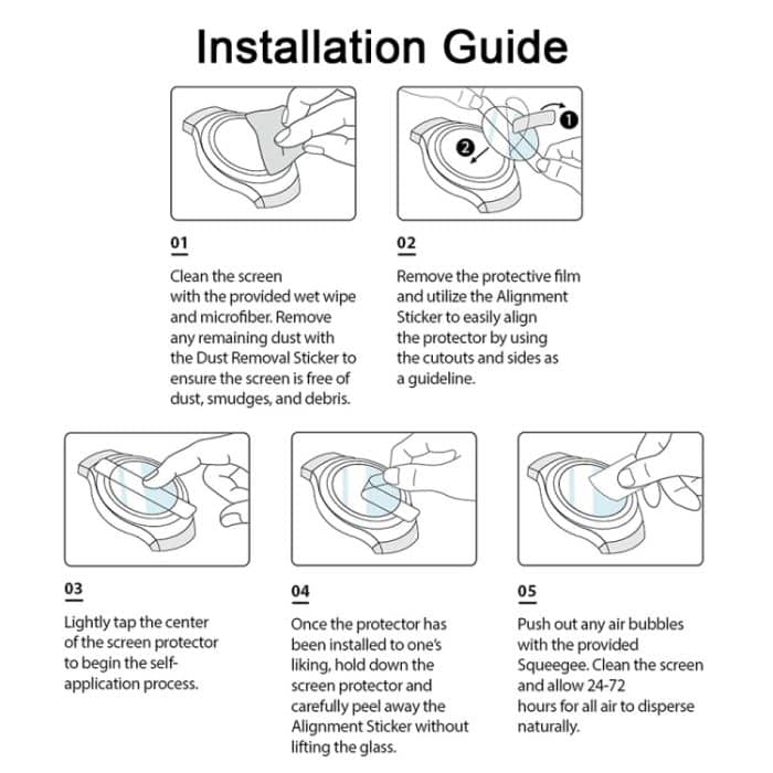 Weicher Hydrogel-Film-Displayschutz für Uhren, For Samsung Galaxy Watch5 40mm, For Samsung Galaxy Watch5 44mm – Bild 7