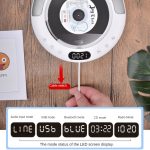 Kecag KC-607 Wandmontierter Bluetooth-CD-Album-CD-Player, KC-607(White) – Bild 9