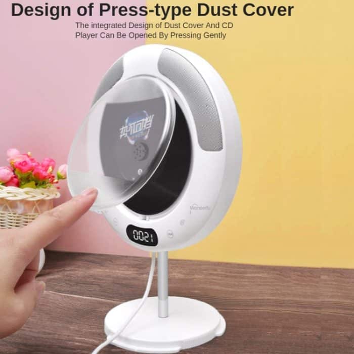 Kecag KC-607 Wandmontierter Bluetooth-CD-Album-CD-Player, KC-607(White) – Bild 10