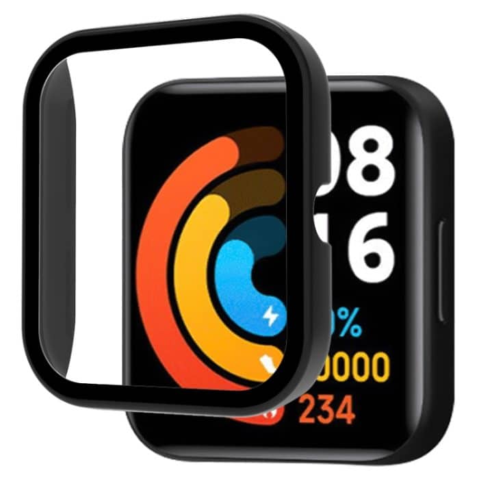 EDA003396601A.jpg Für Xiaomi Haylou Solar LS02 PC + gehärtete Folie, vollständig geschlossene Schutzhülle für die Uhr – Bild 1