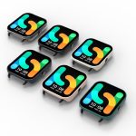 Für Xiaomi Haylou Solar LS02 PC + gehärtete Folie, vollständig geschlossene Schutzhülle für die Uhr – Bild 4