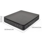 Kecag KC-708 Tragbarer Retro-Disc-Album-CD-Player, Disc Album CD Player(Black) – Bild 2