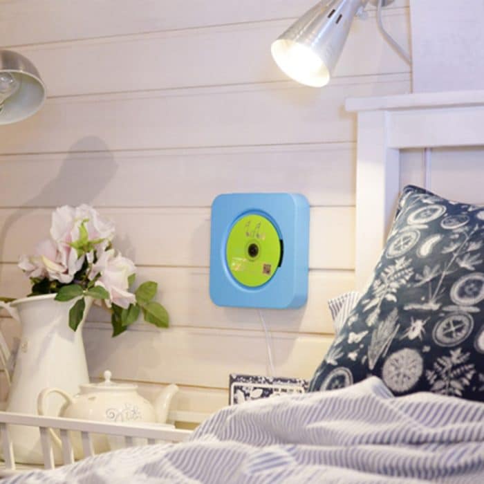 Kecag KC-808 wandmontierter Bluetooth-CD-Player, KC-808 White, KC-808 Blue, KC-808 Black, KC-808 Pink – Bild 9