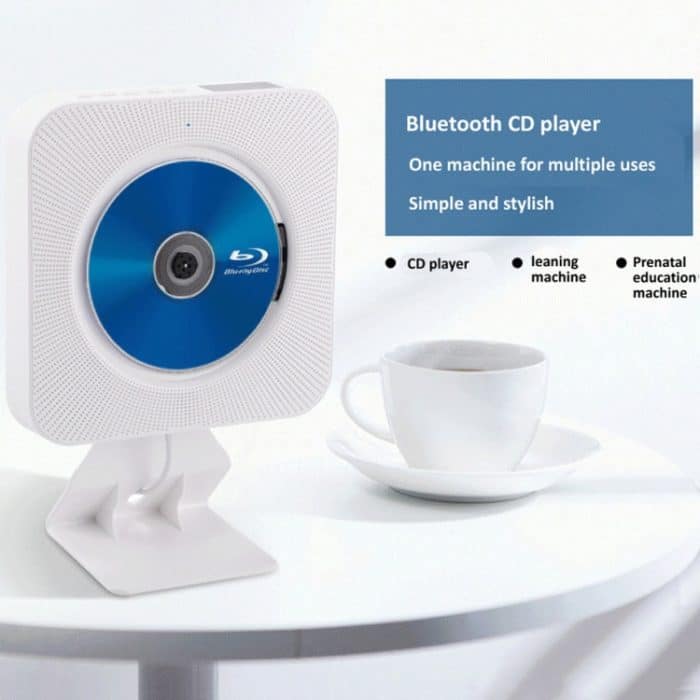 Kecag KC-809 Tragbarer Bluetooth-Album-CD-Player, KC-809(White), KC-809(Blue), KC-809(Black), KC-809 (Pink) – Bild 7