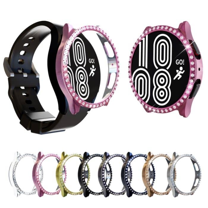 Für Samsung Galaxy Watch5 40 mm / 44 mm Diamant-Hohl-PC-Uhrengehäuse, For Samsung Galaxy Watch5 40mm – Bild 2