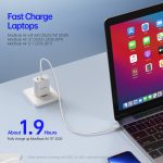 DUZZONA T4 PD 35 W Reiseladegerät mit zwei Typ-C-Anschlüssen – Bild 4