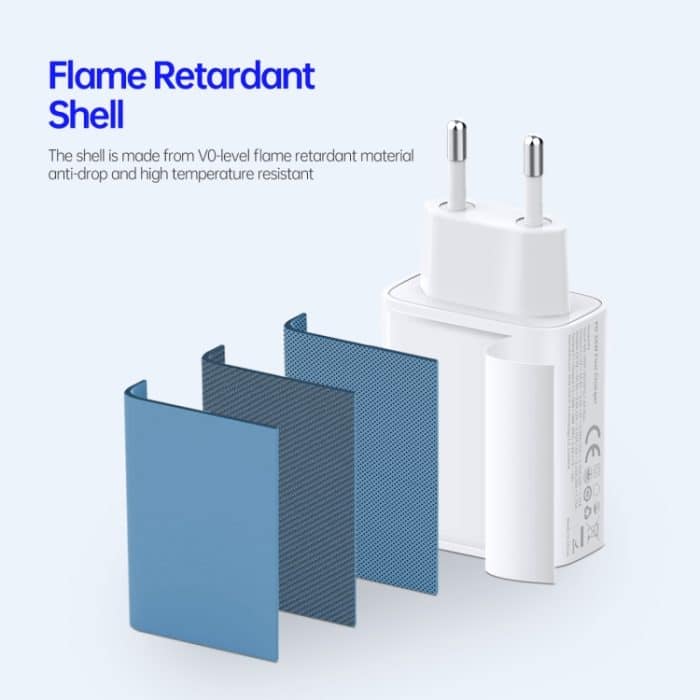 DUZZONA T4 PD 35 W Reiseladegerät mit zwei Typ-C-Anschlüssen – Bild 6