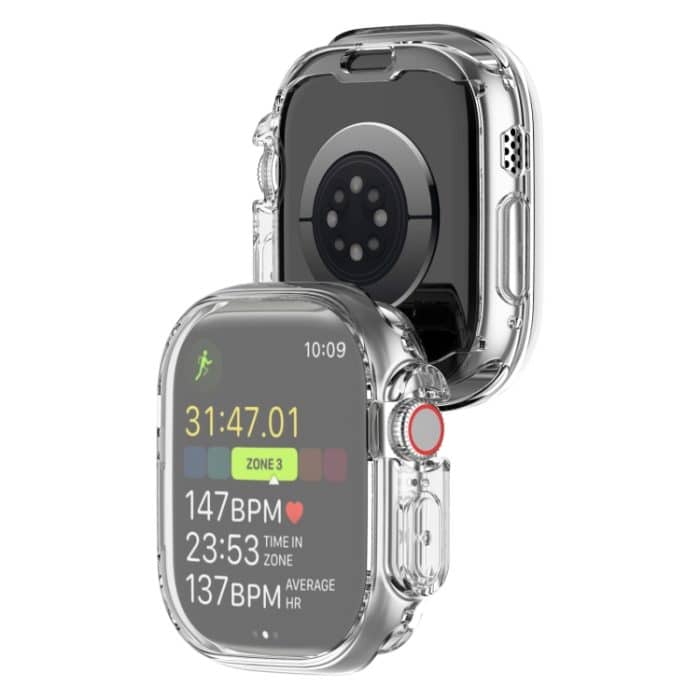 Transparente All-Inclusive-Schutzhülle aus TPU, For Apple Watch Ultra 49mm / Apple Watch Ultra 2 49mm – Bild 2