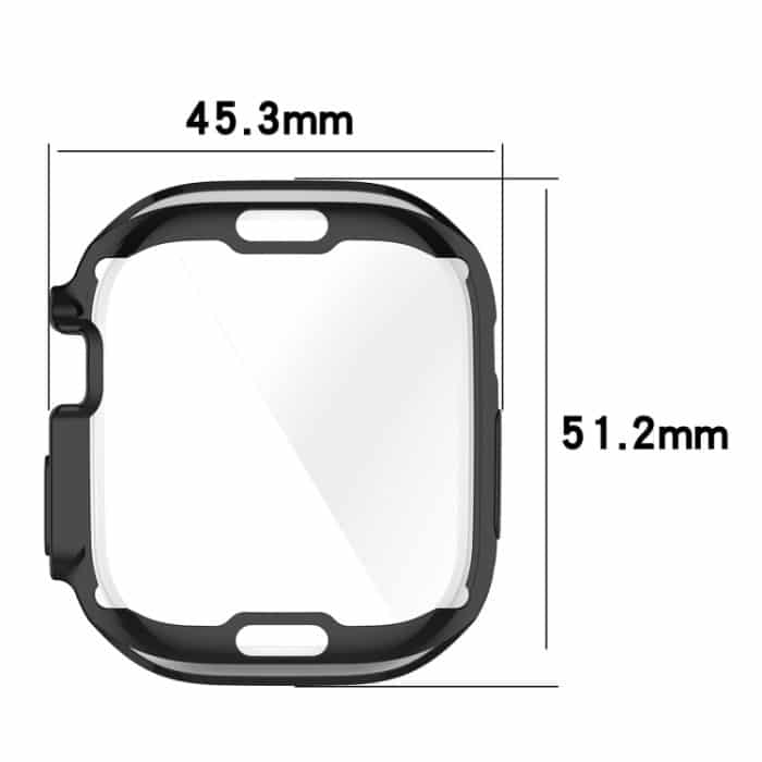 Transparente All-Inclusive-Schutzhülle aus TPU, For Apple Watch Ultra 49mm / Apple Watch Ultra 2 49mm – Bild 6