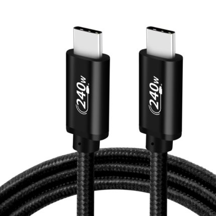 PD240W USB-C/Typ-C-zu-Typ-C-Schnellladedatenkabel