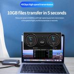 PD240W 40 Gbit/s USB4-Schnelllade-Datenkabel – Bild 4