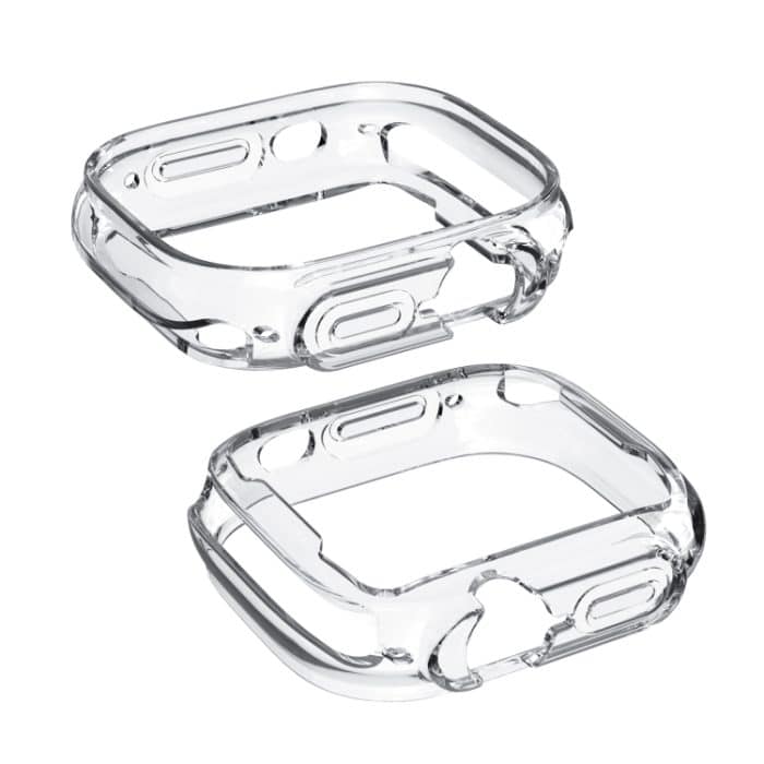Halbumfassende transparente TPU-Schutzhülle, For Apple Watch Ultra 49mm / Apple Watch Ultra 2 49mm – Bild 3