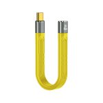 100 W 10 Gbit/s USB-C/Typ-C-Buchse auf USB-C/Typ-C-Stecker, flexibles FPC-Datenkabel, Länge: 13,8 cm