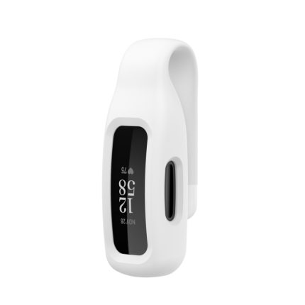 Stahlblech-Silikon-Schutzhülle mit Clip, For Fitbit Inspire 3