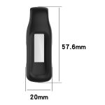 Stahlblech-Silikon-Schutzhülle mit Clip, For Fitbit Inspire 3 – Bild 2